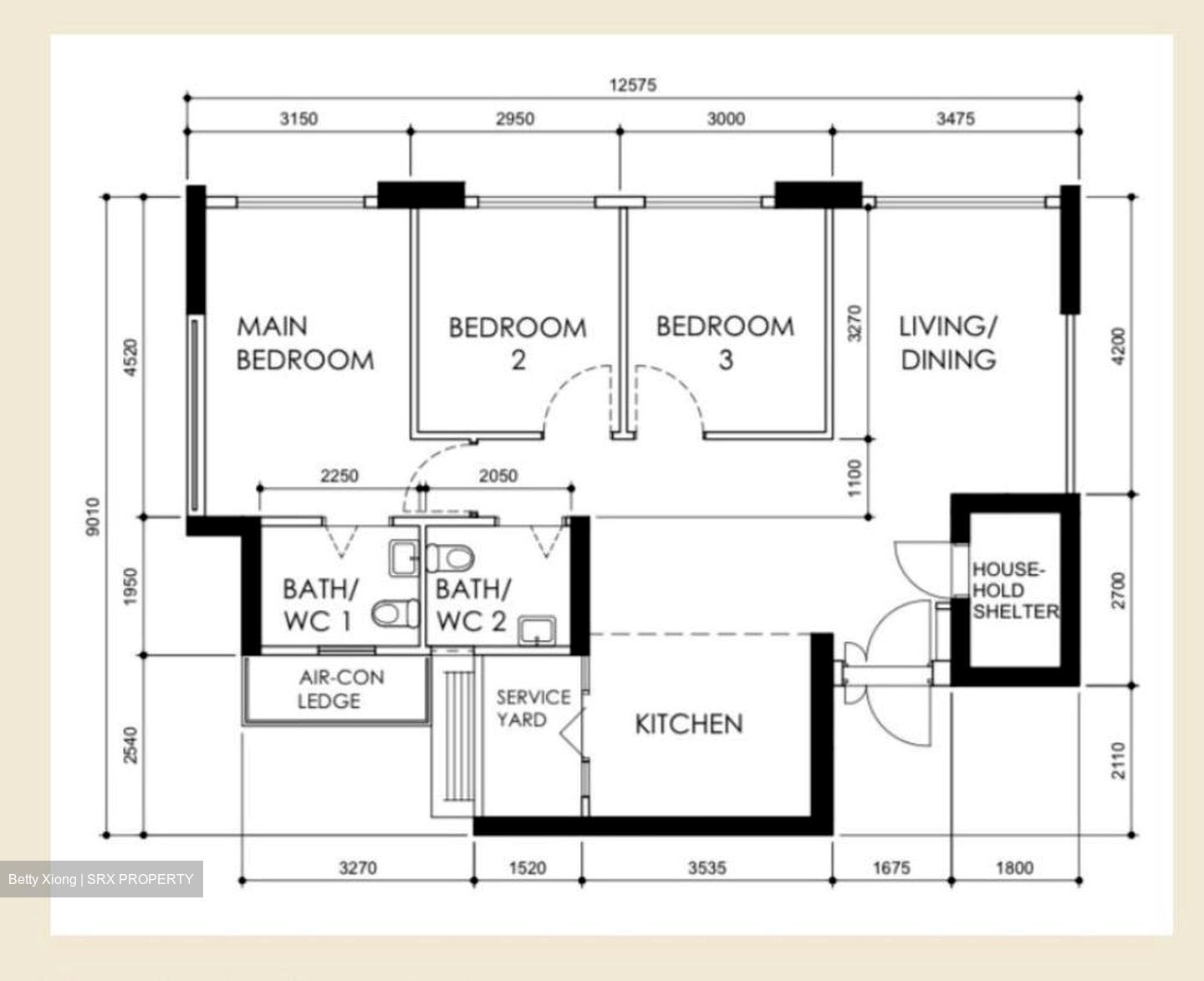 Blk 803 Ping-an Gardens (Bedok), HDB 5 Rooms #616576241